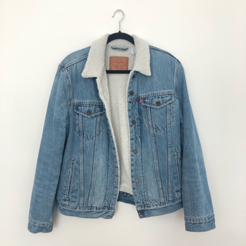 Levi’s Sherpa Denim Trucker Jacket